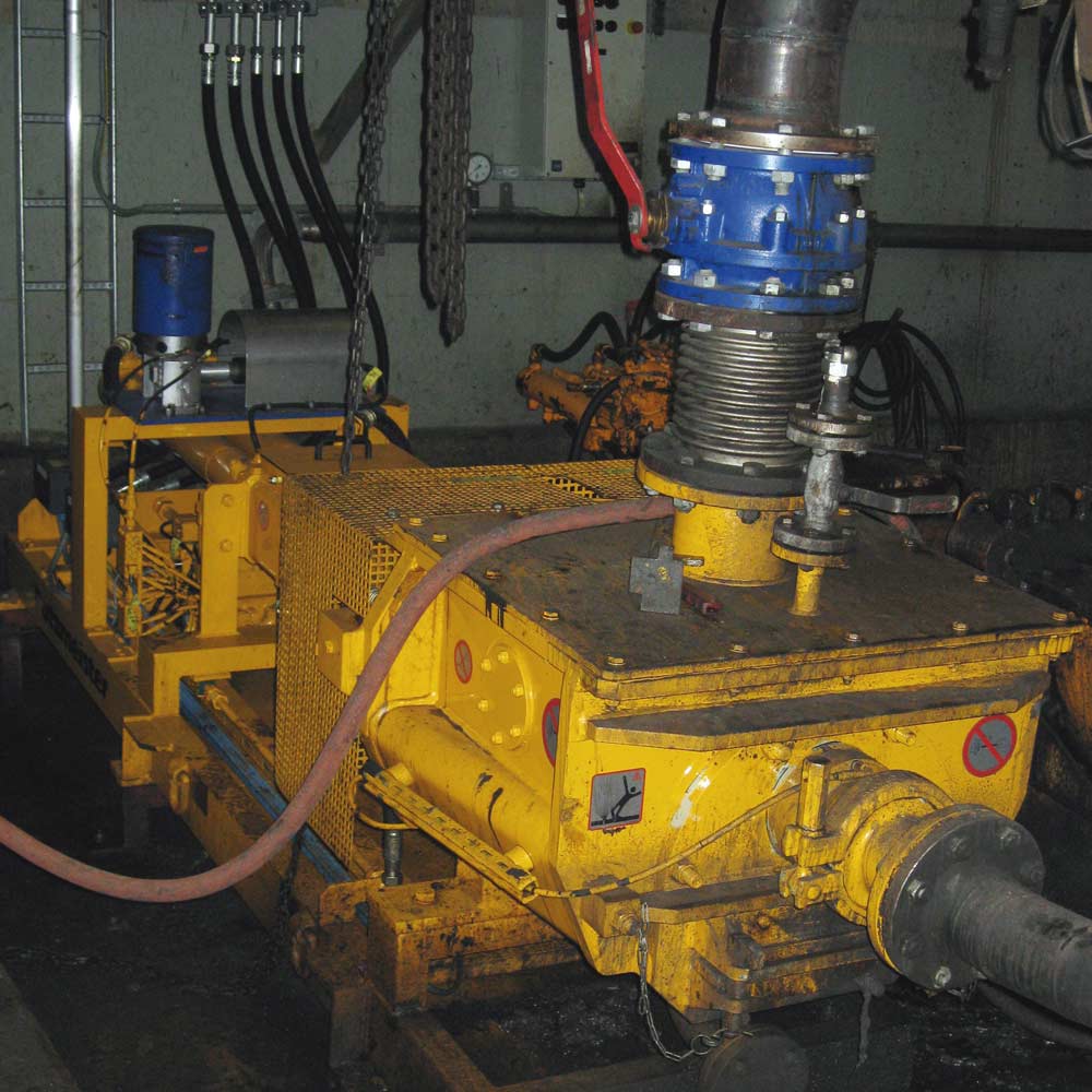 Putzmeister high density solids pumps – success story with hazardous waste handling