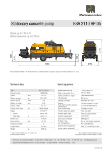 BSA 2110 HP D5 Data Sheet EN