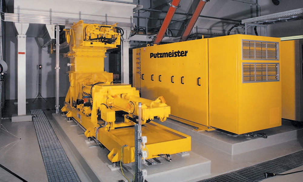Putzmeister KOS 2180 piston pump