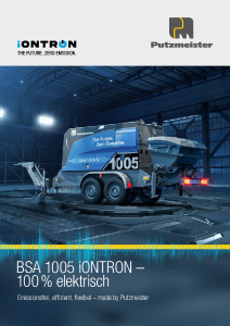 BSA 1005 iONTRON Prospekt DE