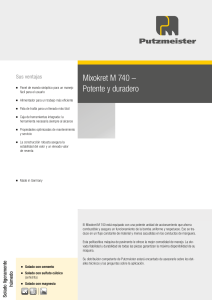 M740 Catálogo ES
