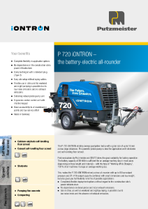 P720 Brochure iONTRON EN