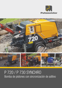 P 720 P 730 Synchro Catálogo ES