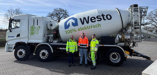 Westo Prefab Betonsystemen B.V.  transporte désormais le béton de manière