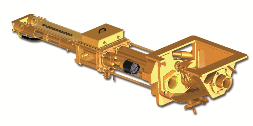 Safely remove boom cylinder from putzmeister concrete pump