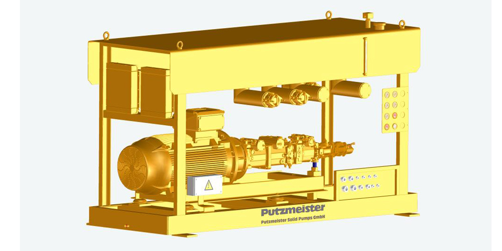 Speedy - Bomba para processamento de materiais pastosos - m-tec