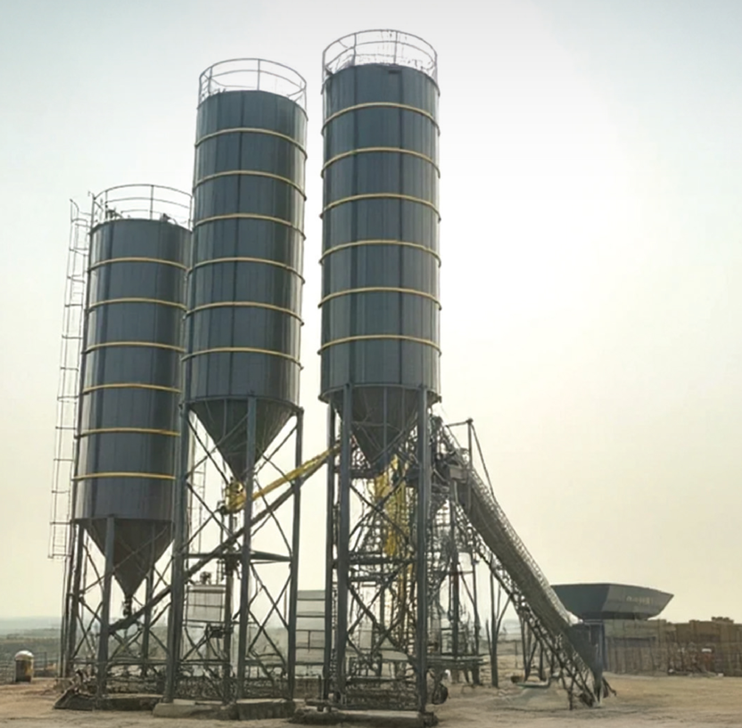 NH 167 Upgrade –&nbsp;Macherla&nbsp;to&nbsp;Dachepalli, Andhra Pradesh&nbsp;Putzmeister batching plant MT 1.0